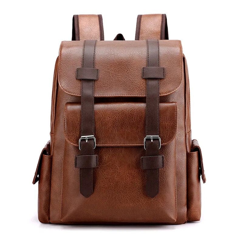 Maqiato | Men's Faux Leather Backpack
