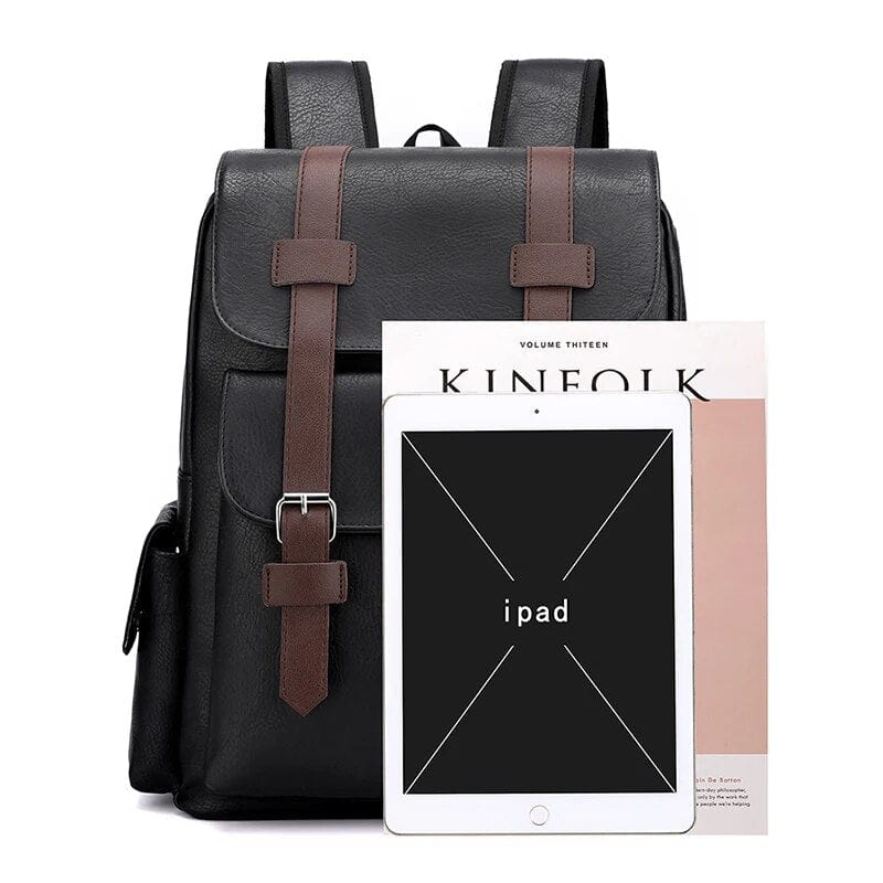 Maqiato | Men's Faux Leather Backpack