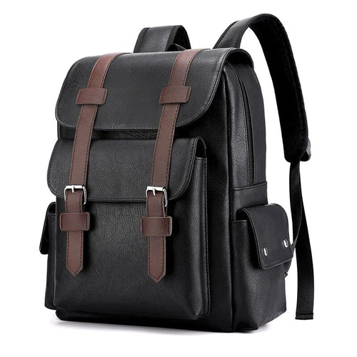 Maqiato | Men's Faux Leather Backpack