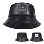 Maqiato | Men's Faux Leather Bucket Hat