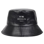 Maqiato | Men's Faux Leather Bucket Hat