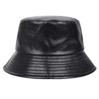 Maqiato | Men's Faux Leather Bucket Hat