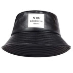 Maqiato | Men's Faux Leather Bucket Hat