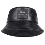 Maqiato | Men's Faux Leather Bucket Hat
