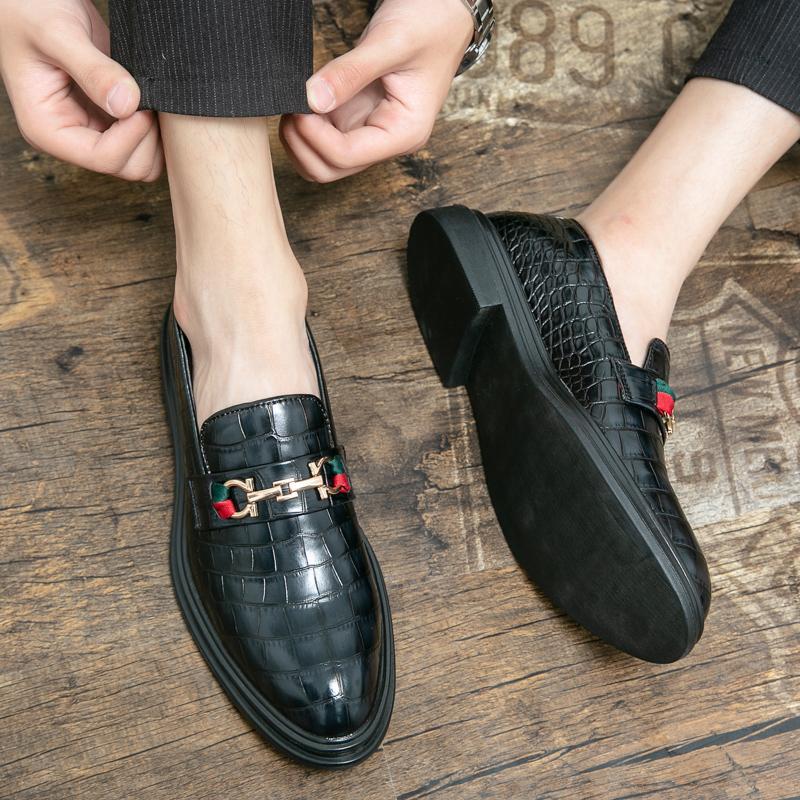 Maqiato | Men's Faux Leather Dress Loafers