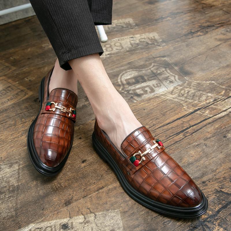 Maqiato | Men's Faux Leather Dress Loafers