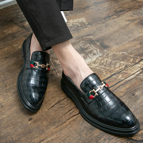 Maqiato | Men's Faux Leather Dress Loafers