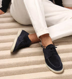 Maqiato | Men's Faux Leather Lace-Up Loafers