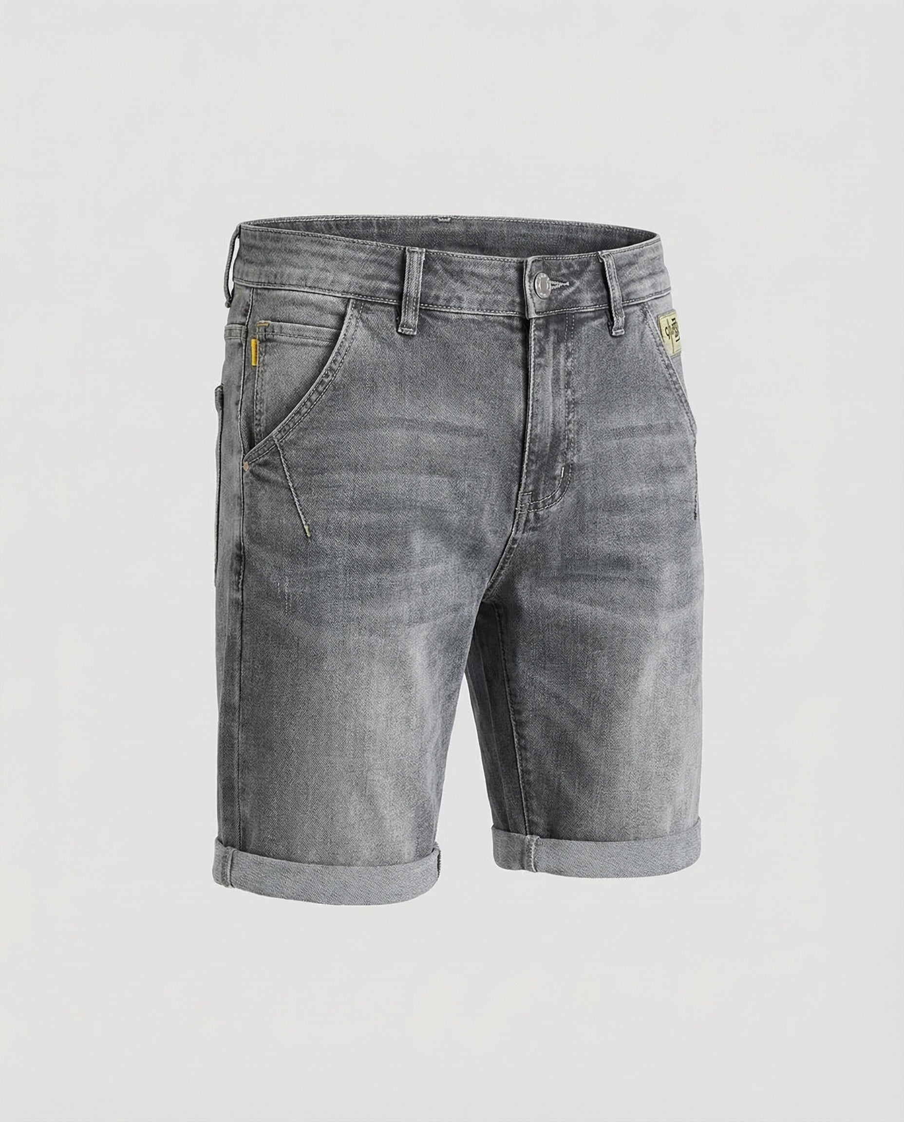 Maqiato | Men's Five-Pocket Denim Bermuda Shorts
