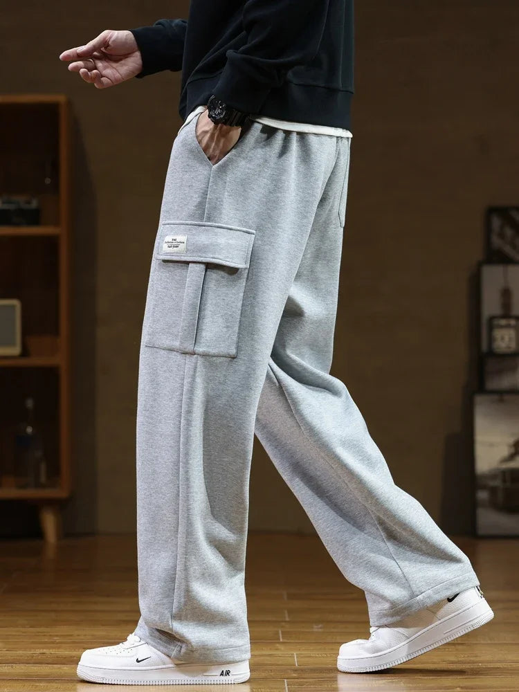 Maqiato | Men's Fleece Cargo Pants