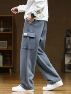 Maqiato | Men's Fleece Cargo Pants