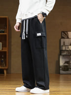 Maqiato | Men's Fleece Cargo Pants
