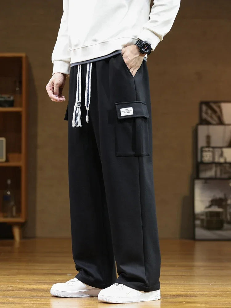 Maqiato | Men's Fleece Cargo Pants