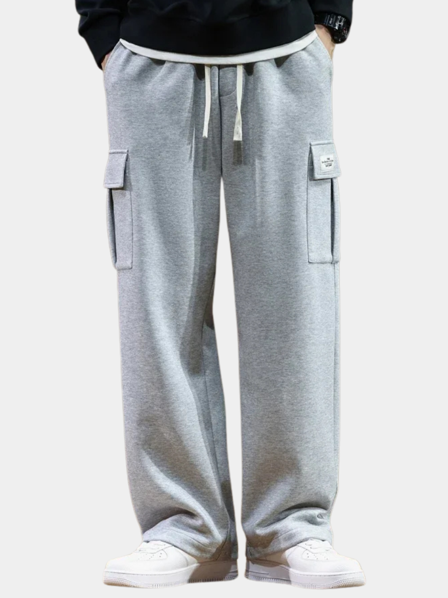 Maqiato | Men's Fleece Cargo Pants