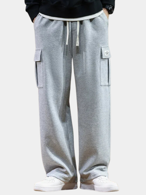 Maqiato | Men's Fleece Cargo Pants