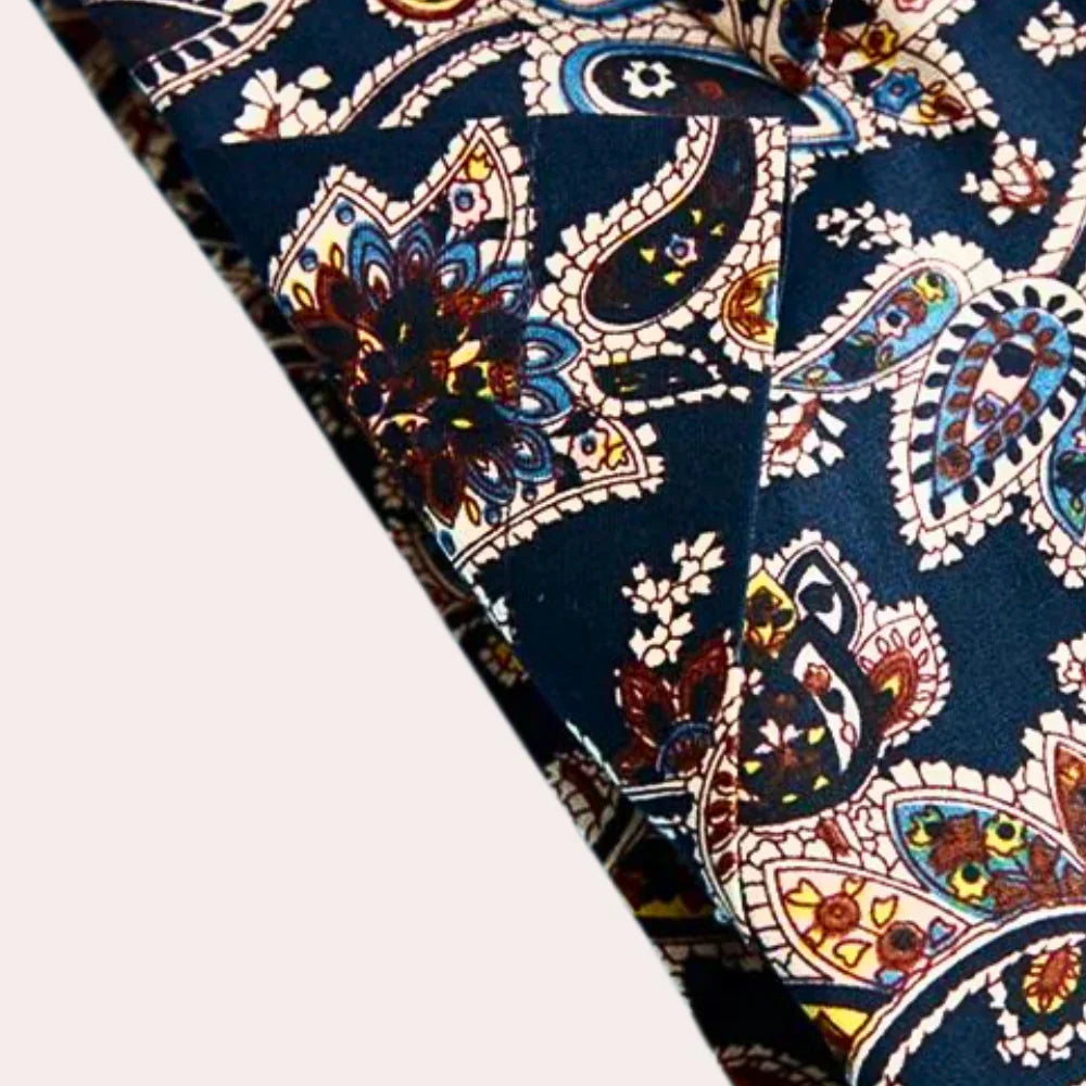 Maqiato | Men's Floral Print Short Sleeve Shirt