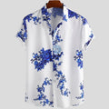 Maqiato | Men's Floral Short Sleeve Shirt