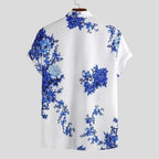 Maqiato | Men's Floral Short Sleeve Shirt