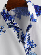 Maqiato | Men's Floral Short Sleeve Shirt