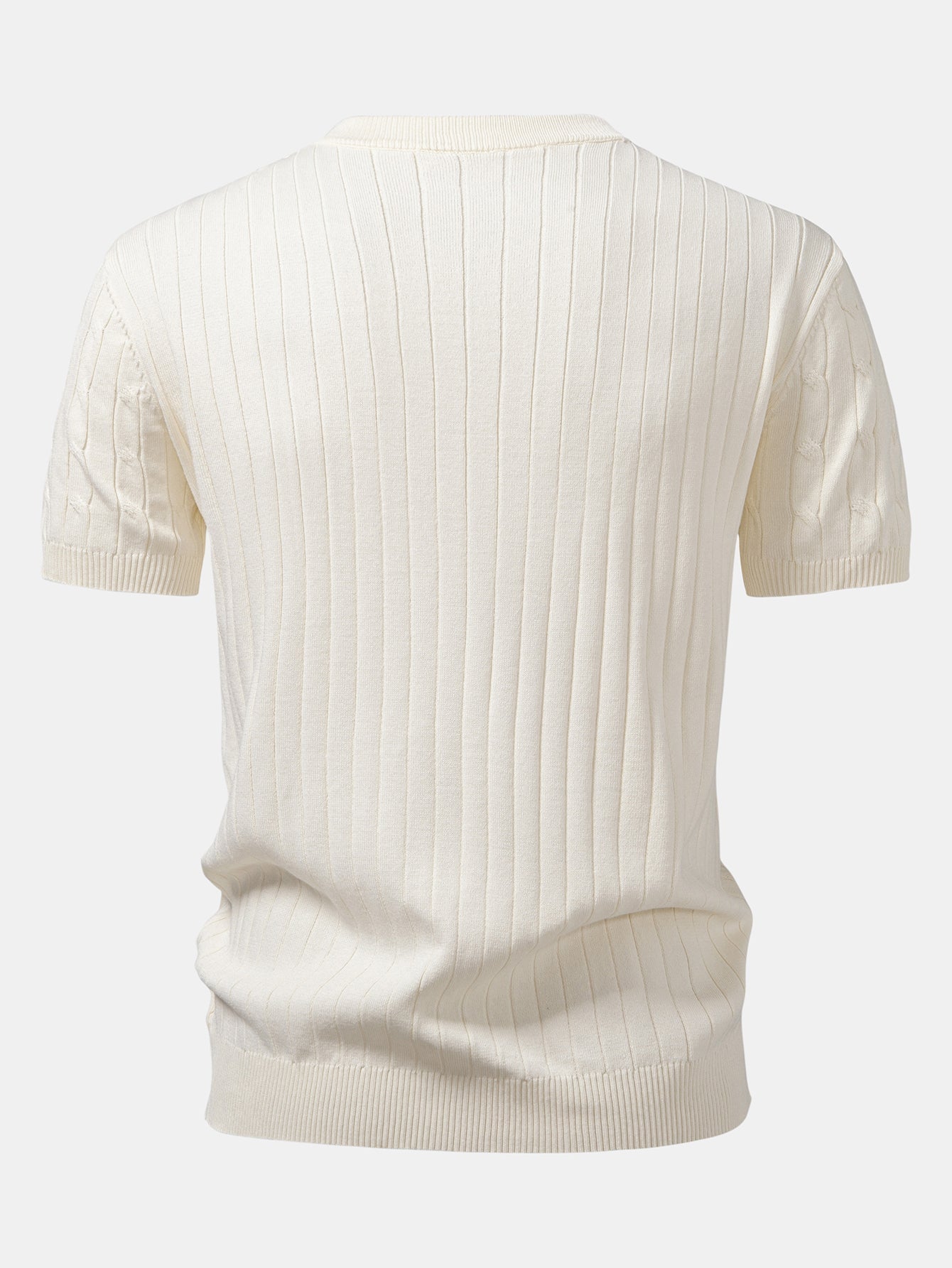 Maqiato | Men's Henley Knit & Slim Fit Pants Set