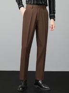 Maqiato | Men's Henley Knit & Slim Fit Pants Set