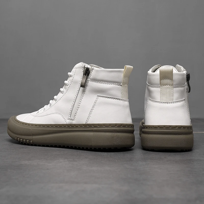 Maqiato | Men's High-Top Sneakers in Black