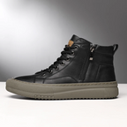 Maqiato | Men's High-Top Sneakers in Black