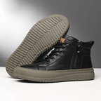 Maqiato | Men's High-Top Sneakers in Black