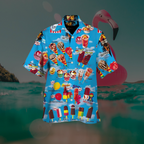 Maqiato | Men's Ice Cream Print Shirt