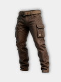 Maqiato | Men's Insulated Utility Pants in Brown