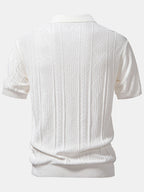 Maqiato | Men's Jacquard Polo & Slim Fit Pants Set