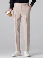 Maqiato | Men's Jacquard Polo & Slim Fit Pants Set