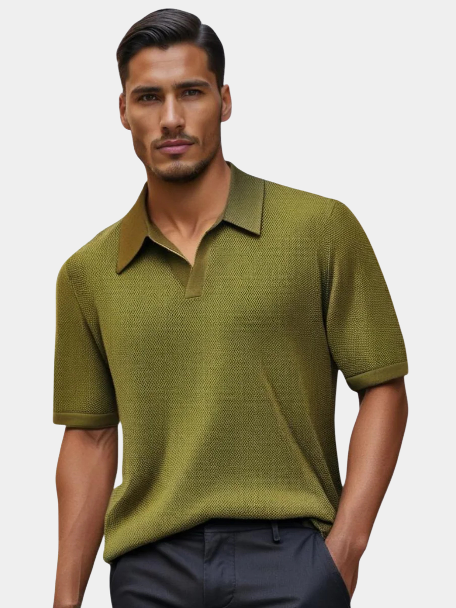 Maqiato | Men's Knit Polo Shirt