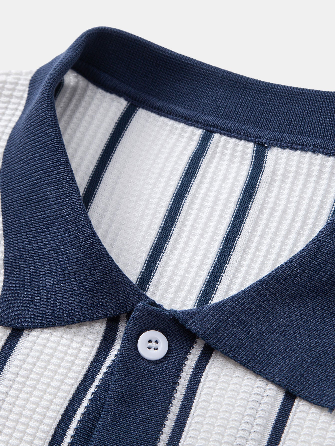 Maqiato | Men's Knit Striped Shirt & Linen Trouser Set