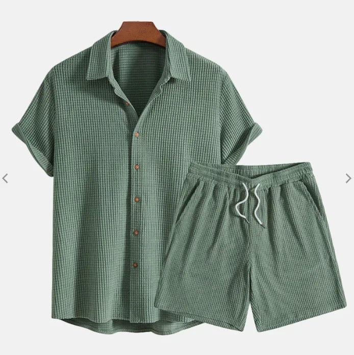 Maqiato | Men's Knitted Summer Set