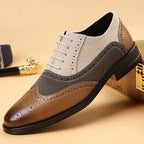Maqiato | Men's Lace-Up Brogue Shoes