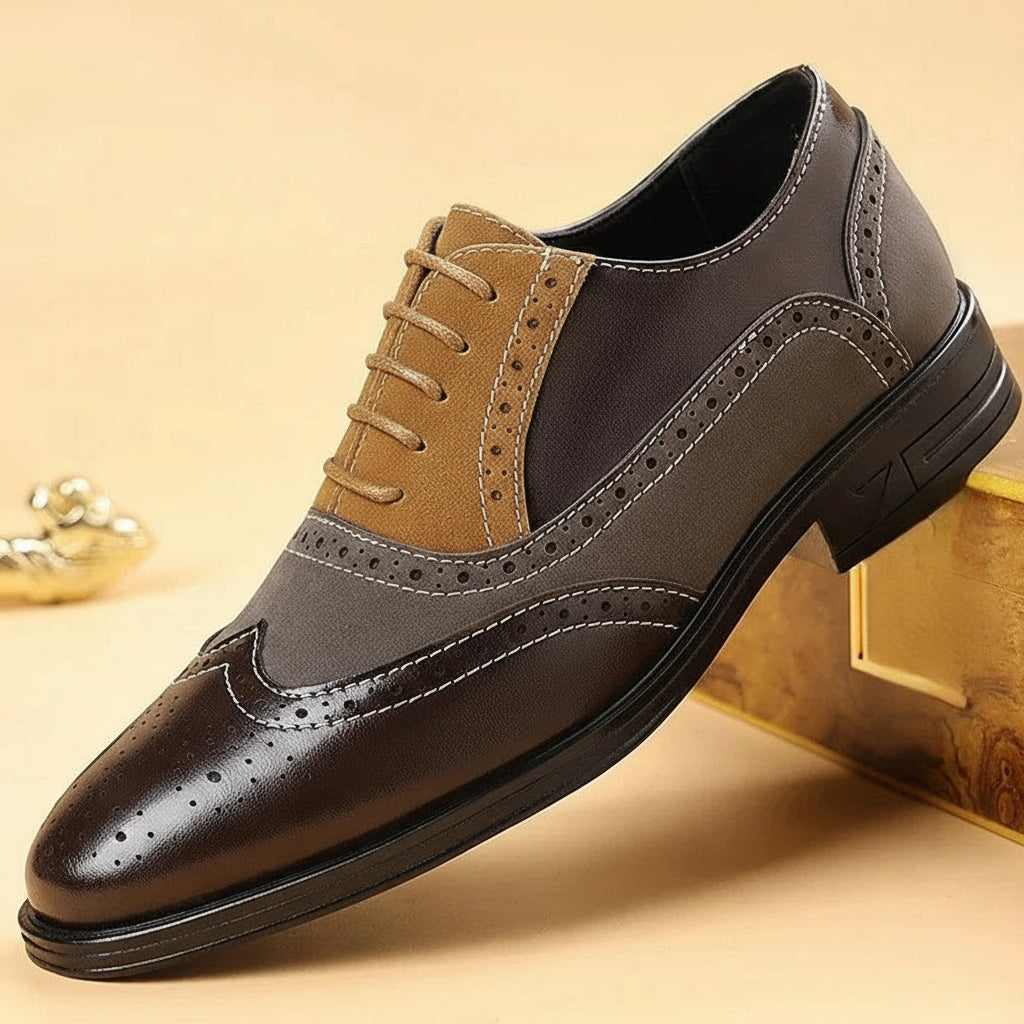 Maqiato | Men's Lace-Up Brogue Shoes