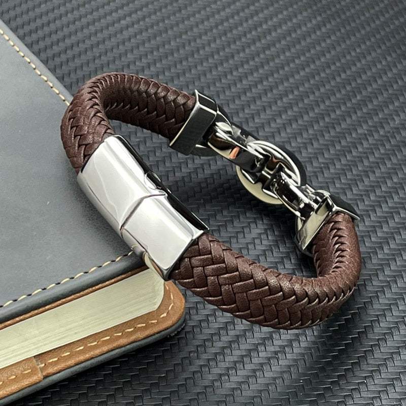 Maqiato | Men's Leather Bracelet