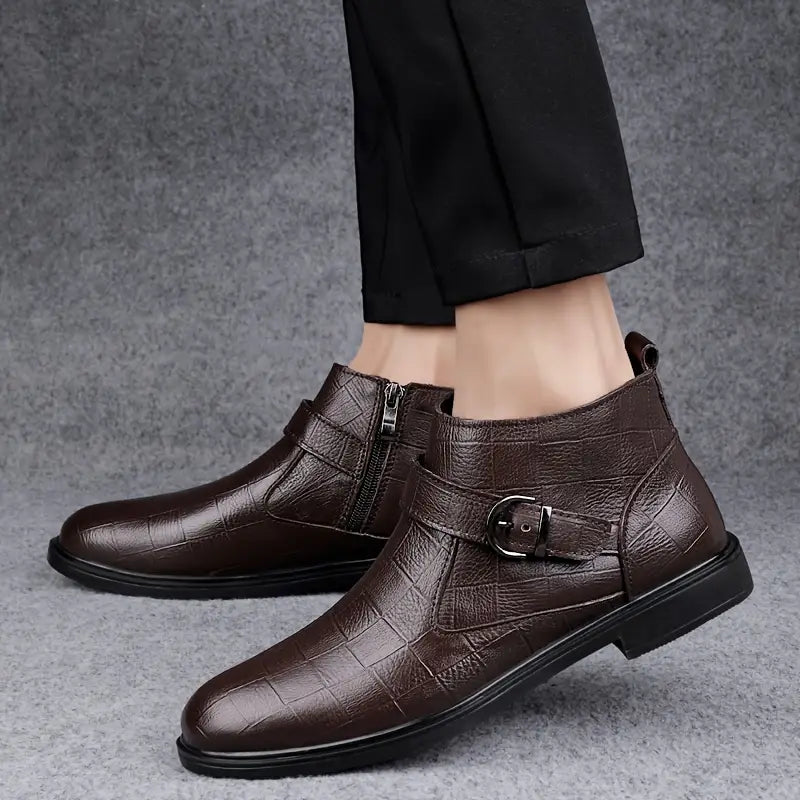 Maqiato | Men's Leather Chukka Boots