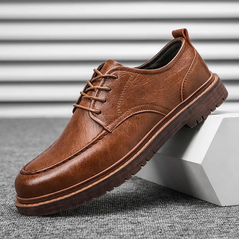 Maqiato | Men's Leather Low-Top Sneakers