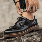 Maqiato | Men's Leather Low-Top Sneakers