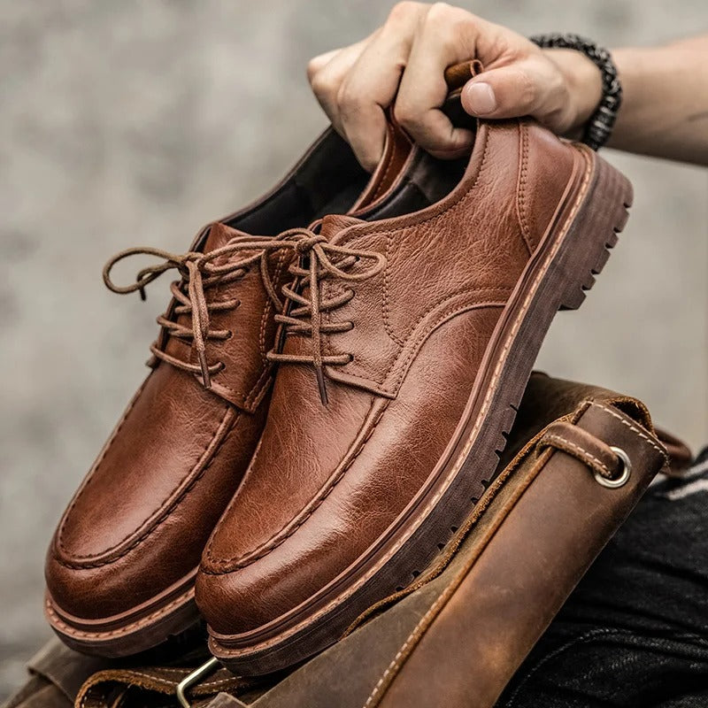 Maqiato | Men's Leather Low-Top Sneakers