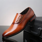 Maqiato | Men's Leather Oxford Dress Shoes