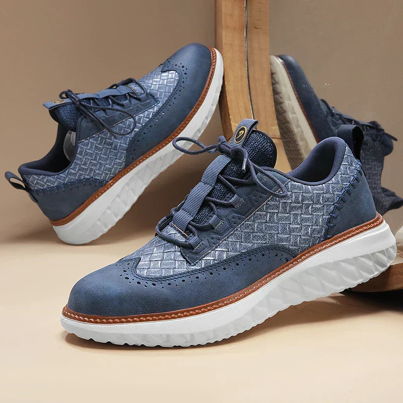 Maqiato | Men's Leather Oxford Sneakers