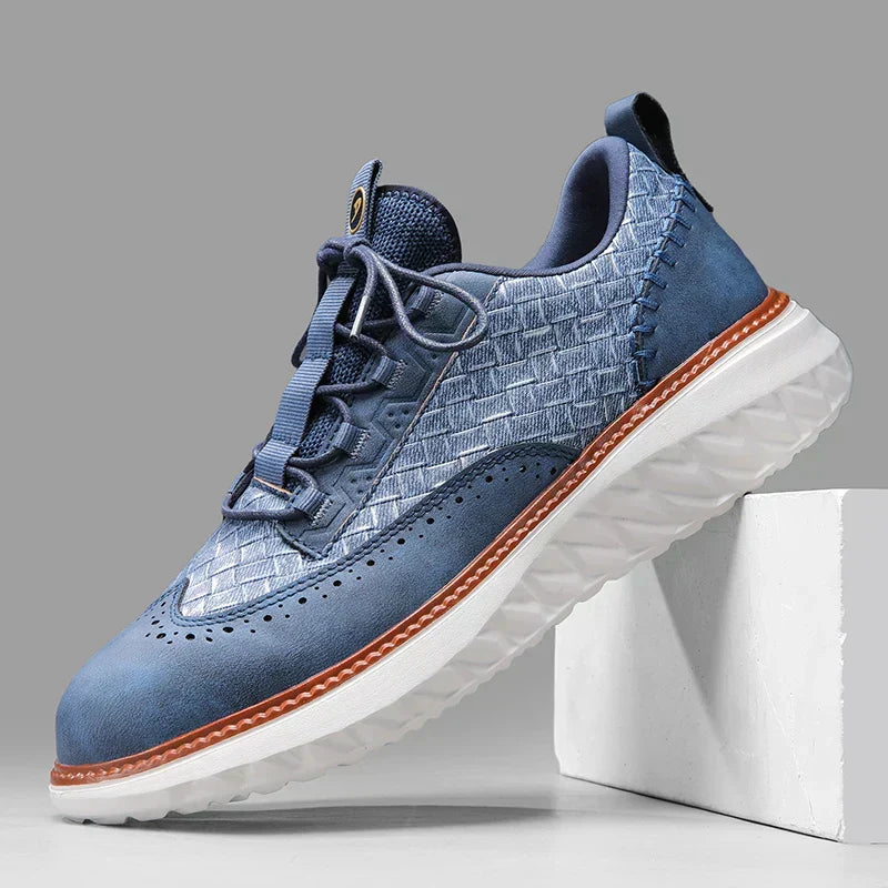 Maqiato | Men's Leather Oxford Sneakers