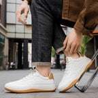 Maqiato | Men's Leather Sneakers in White