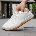 Maqiato | Men's Leather Sneakers in White