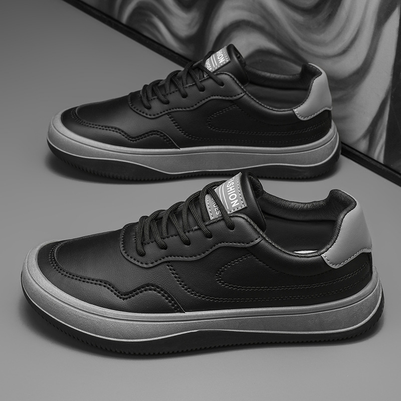 Maqiato | Men's Leather Sneakers in White