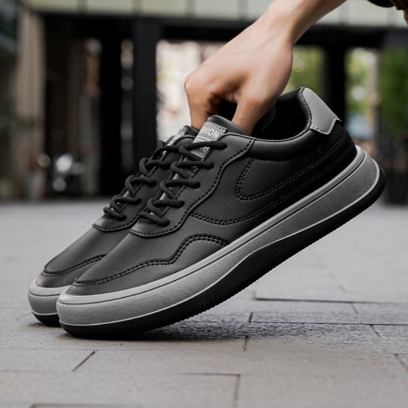 Maqiato | Men's Leather Sneakers in White