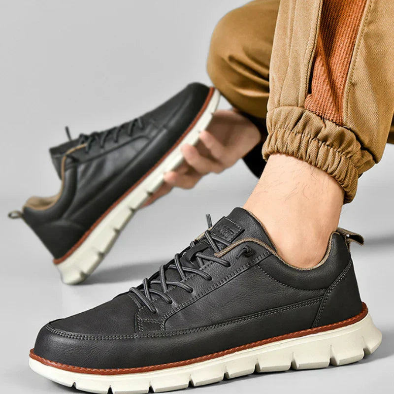 Maqiato | Men's Leather Sneakers with Arch Support